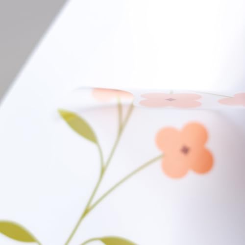 Vinilo decorativo floral Wildflower en tonos rosa y amarillo miniatura 6