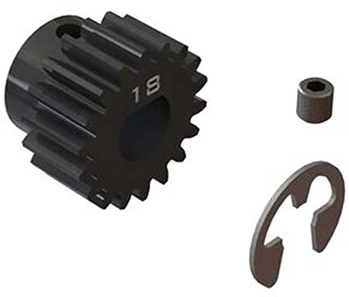 Arrma-18T 18T Mod1 Safe-D8 Pinion Gear, Multicolore, Ara311038