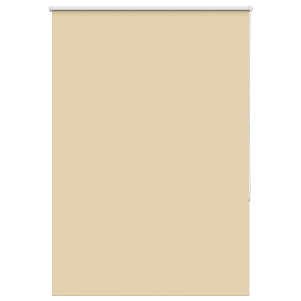 Roller Blind Blackout Beige 105x175 cm Fabric Width 100.7 cm Polyester