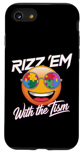 Kids Rizz Em With The Tism Autism Meme Men Women Girls Hülle für iPhone SE (2020) / 7 / 8