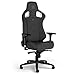 Noblechairs Epic TX Gaming Stuhl, Bürostuhl, Schreibtischstuhl, Atmungsaktives Textilgewebe, Kopf- und Lendenstütze, Entwickelt für Nutzer bis 120 kg, (Anthrazit, Textilgewebe)