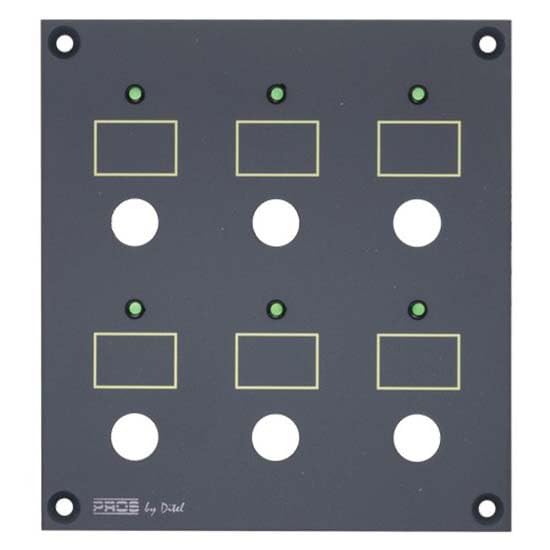 PROS MODULO para 6 FUSIBLES Term. REARMABLES