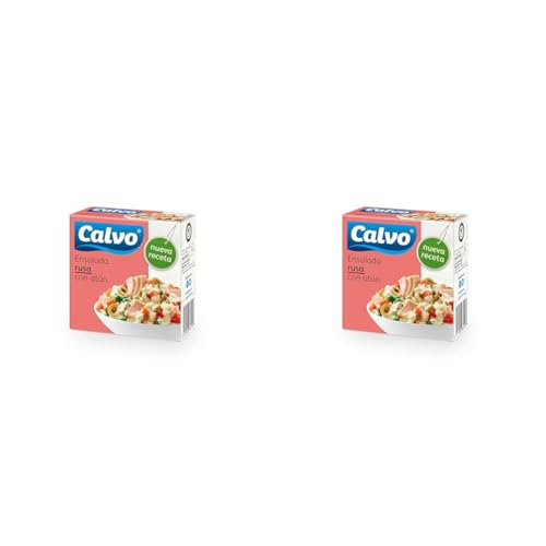 Calvo Ensalada Rusa con Atún 150g (Paquete de 2)