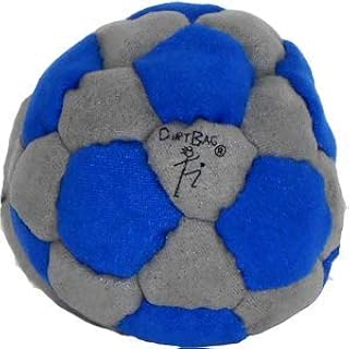 Dirtbag Footbag/Hacky Sack 32-Panel Footbag - Grey/Blue