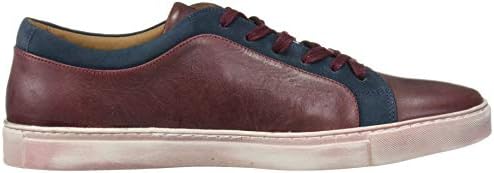 Brothers United Men's Leather Luxury Lace Up Colorada Classic Fashion Sneaker, Rubi Washed Nappa/Brushed Sole, 13 M US | Image 5