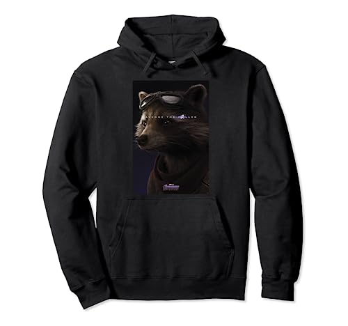 Marvel Avengers Endgame Rocket What Ever It Takes Poster Pullover Hoodie
