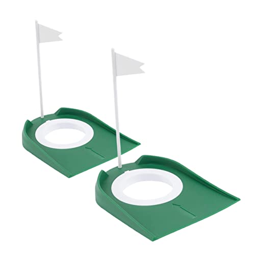 NAMOARLY Golf Putting Exercise Aid Plastic Putting Cup Set Training Cup for Indoor Golf Mats
