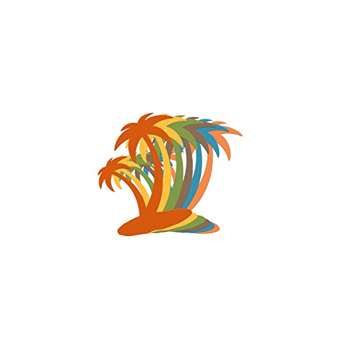 Tropical Party Paper Palm Tree Decorations Luau Party Decor