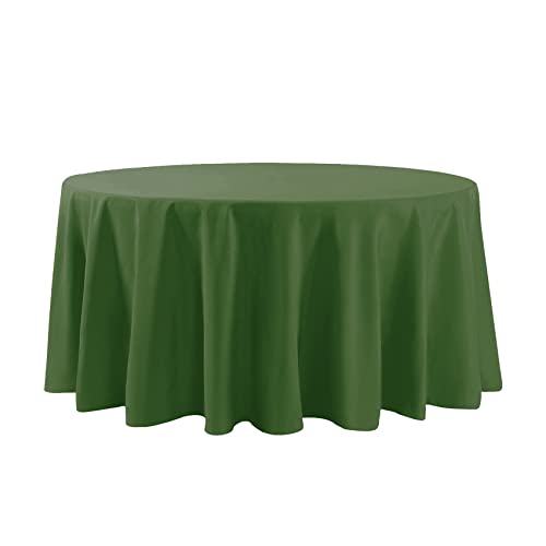 120 Inch Stain and Wrinkle Resistant Washable Polyester Table Cloth, Decorative Table Cloth for Dining Table, Buffet Parties and Wedding, Willow by Bailarina - Image 4