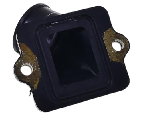 2EXTREME Ansaugstutzen inkl. Dichtung 21mm kompatibel für Piaggio 50ccm 2-Takt passend für Sfera 50 NSL, TPH 50, Zip 50, Gilera Runner 50, Aprilia SR50 - Gummi Ansaugstutzen Vergaser
