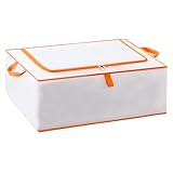 ledmomo 大容量収納バッグ 持ち手付き 防塵防潮 衣類団収納 多用途 透明耐久素材 クイックパッキング対応