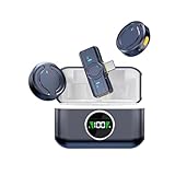 Diseño magnético ultraligero 6 g + caja digital 30 h Transmisores con clip magnético y estuche Type-C con pantalla LED. Hasta 30 h de autonomía total para grabar sin pausas.