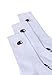 Champion Unisex Core 3PP Crew Füßlinge, Bianco, 35-38