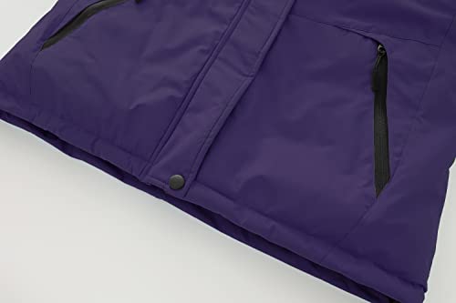 Image of Women's Waterproof Ski Jacket Hooded Snowboard Coat Warm Winter Snow Jackets