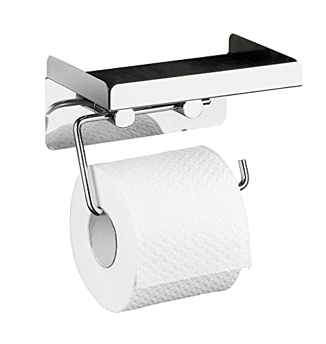 Holiday Deals ๐ WENKO "1" 2-in-1 Toilet Roll Holder, Silver Holiday Deals ๐ WENKO "1" 2-in-1 Toilet Roll Holder, Silver