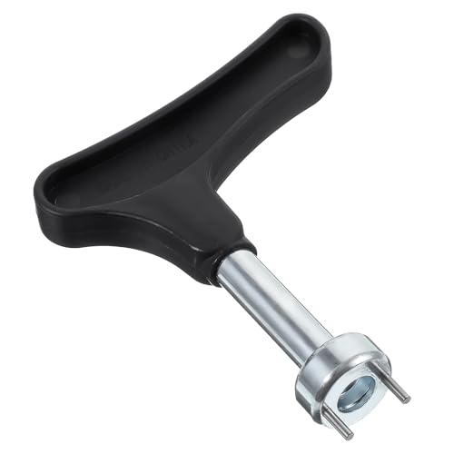 Teaaha Golf Shoe Spikes Wrench, Zinc Alloy Spike Removal Tool Universal Golf Spike Shoes Replacement Tool Wrench Adjustment Cleat Key for Easy Cleat Replacement