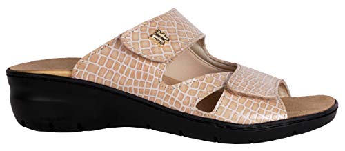 WOMEN'S AURA BEIGE SLIDE2