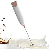 ✅【Fonctionnement confortable】 : ce mousseur à lait fonctionnant sur batterie est adapté pour une utilisation à une seule main. Avec cet appareil, vous pourrez profiter à chaque fois de la mousse de votre boisson préférée.
