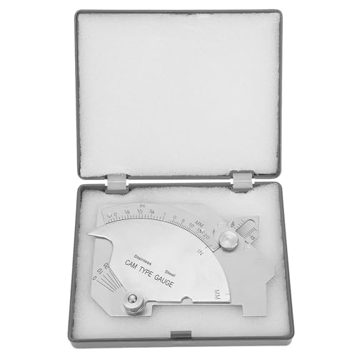 Sunicon Weld Gauge, Steel Welding Measure Tool MG 8 Weld Gauge Seam Inspection Ruler Bridge CAM Welding Gage for Welding Measurement Measuring Tool