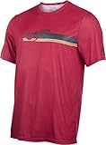 ✅ [MATERIAL] Atmungsaktiv. O\'NEAL  Mountainbike-Shirt  MTB Mountainbike DH Downhill FR Freeride  Atmungsaktives Material, Schnell trocknend, antibakteriell  Slickrock Jersey V.22  Erwachsene  Rot  Größe XL