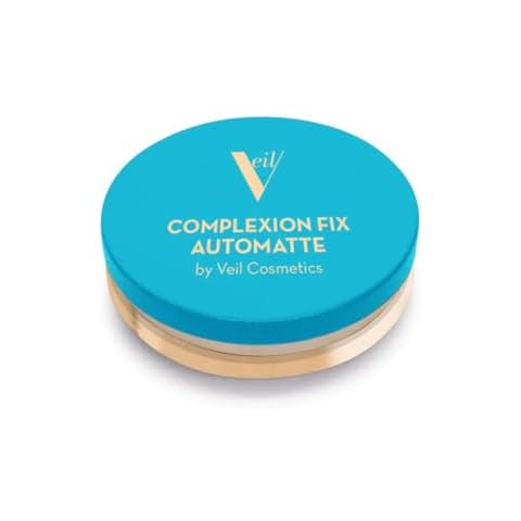 Veil Complexion Fix AutoMatte Mattifying Balm - Anti-Shine Translucent Powderless Makeup - Prime, Set, Mattify, Touch-Up & Remove Oil - Blur Pores & Fine Lines - Smooth Complexion - All Skin Types Cover