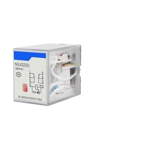 Relais MY2NJ inverseur AC 380V pour l'isolation des circuits industriels