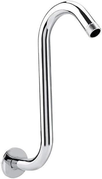 High Rise Goose Neck Shower Arm (Curve Shower Arm 3" X 12")