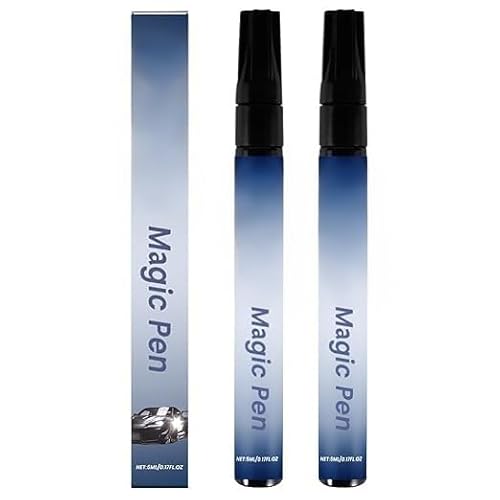 2PCS Magic Pen for Car Scratches,Magic Pen for Car Scratches,Quick Fix for Scratches and Paint Damage, Car Scratch Remover Pen,Easy to Use.