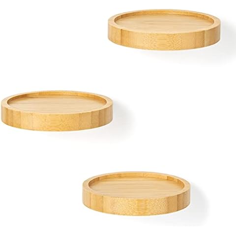 Estantería de Pared Madera Yangbaga Cover