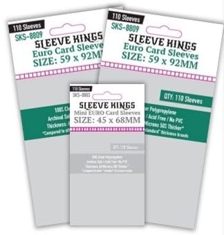 Amazon.com: Endless Winter: Paleoamericans Compatible Card Sleeve Bundle  (8803 x 1, 8809 x 2) : Toys & Games
