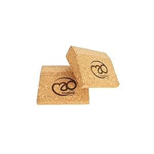 Yoga Mini Cork Yoga Wedge – Pair