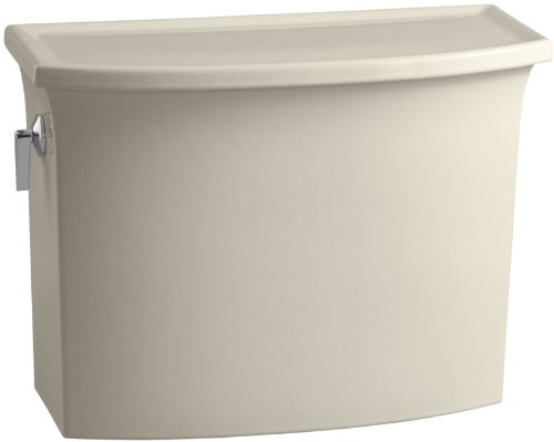 Kohler K-4431-47 Archer 1.28 gpf Toilet Tank, Almond Kohler K-4431-47 Archer 1.28 gpf Toilet Tank, Almond