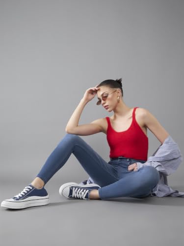 Image of Dolce Crudo Distressed High Rise Skinny Jeans for Women