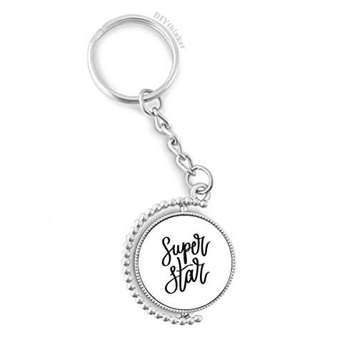 Keyholder citation rotatif multicolore pour retrouver ses cles