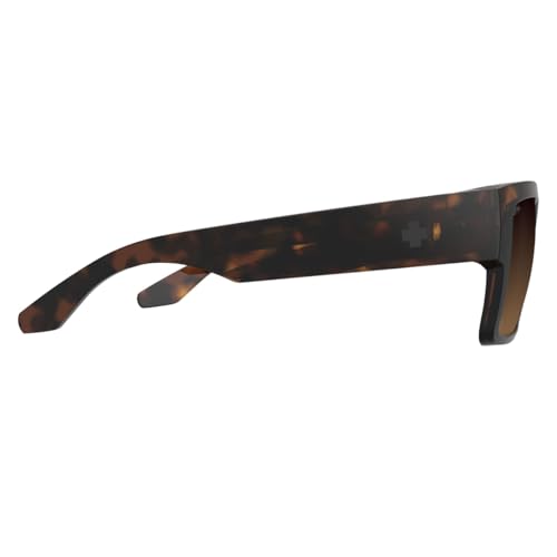 Image of SPY+ - CYRUS, Honey Tort, Happy Dark Brown Fade, Medium-Large, Sunglasses, Unisex, Adult