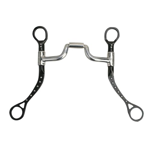 Myler Flat Shank Narrow Med Ported Barrel Bit 5in