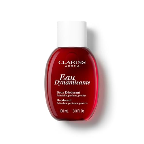 Clarins Eau Dynamisante Antiperspirant Spray-On Deodorant | Helps Prevent and Neutralize Body Odor | Soothes Skin | Gentle Non-Irritating Formula | All Skin Types | 3.3 Ounces
