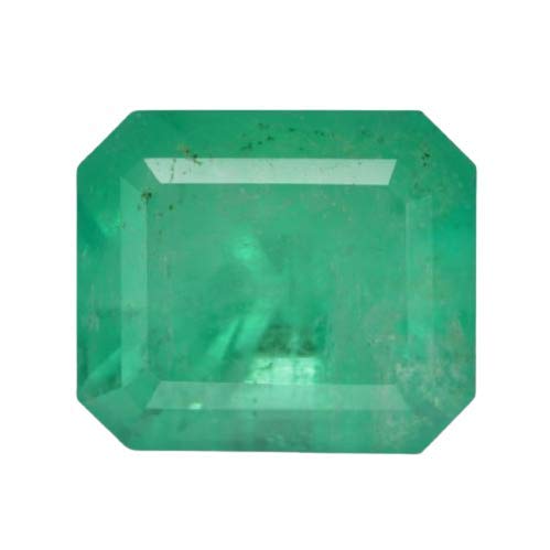 Alaska Gems Gallery Zambian Panna Stone Original Certified 10.25 Ratti Beautiful Cutting Nice Emerald For Men & Women