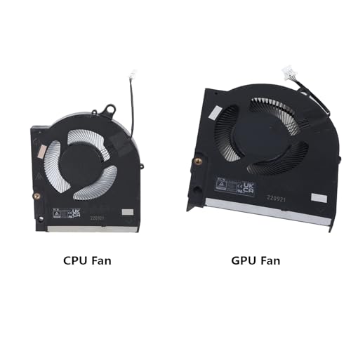 Ventilateur GPU et CPU pour ordinateur portable Alienware M15 R7 M15R7 12V 0.48A