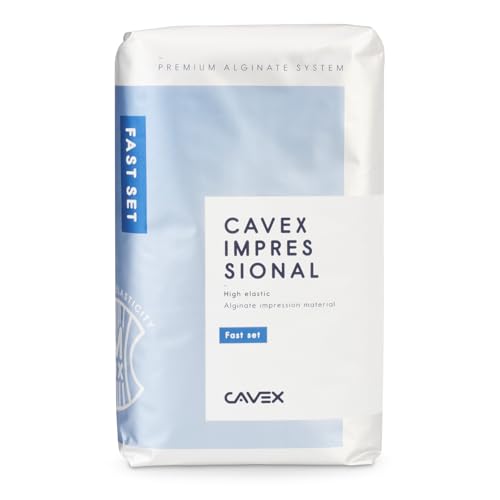 Cavex Impressional Alginate Impression Material, Fast Set, 500 Grams