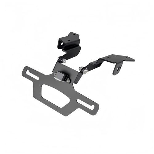 Support de Plaque d'immatriculation Moto arrière Anti-Vibration Pliable pour 450MT - 4