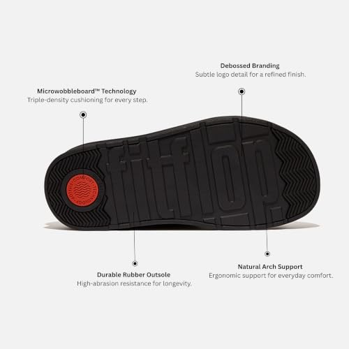Image of FitFlop Gen-FF Elasticated Suede Mules