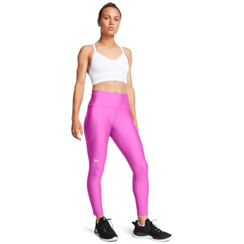 Image of Under Armour Women's HeatGear Armour High Waisted Ankle No-Slip Leggings