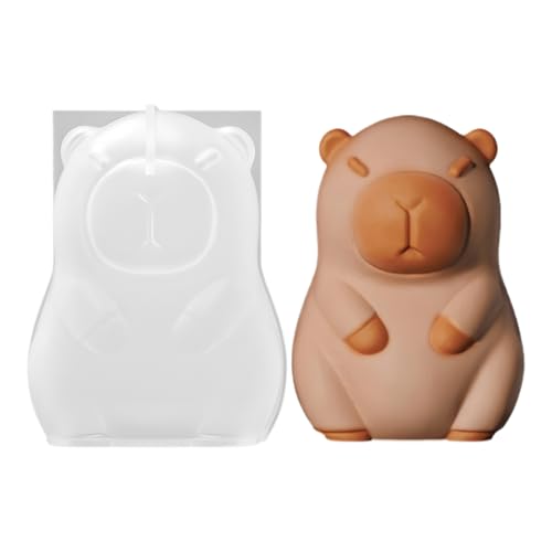 Silikonform Tier, 3D -Capybara -Silikonform, Bastelform, Tiermotiv, Silikon Pralinenform Für Schokolade, Candy, Pralinen,Geeignet Für Jugendliche Und Kinder