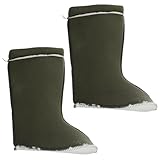 Confort prêt pour l'hiver : les doublures de bottes isolées pour temps froid utilisent des matériaux thermiques épais, offrant une chaleur et un confort exceptionnels pendant les périodes d'hiver prolongées