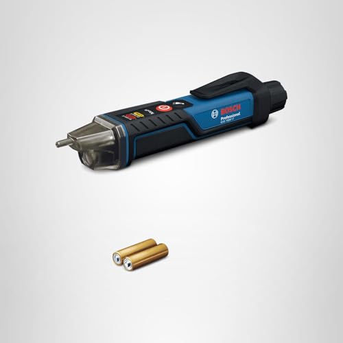 Bosch Professional testeur de tension sans contact GVD 1000-17 (IP67, double plage de tension 24-1000V AC, lampe de poche intégrée, clip de ceinture, testé CAT IV 1000V) – vue 8