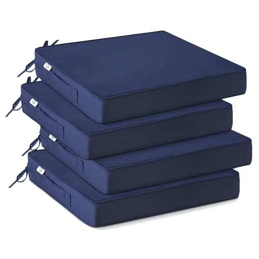 Waterproof Outdoor Chair Cushions Set