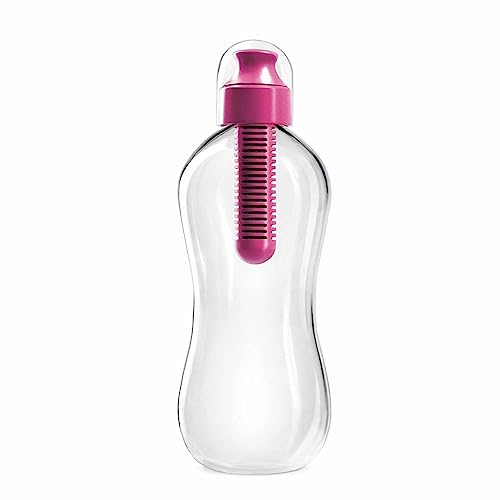 Bobble Botella de Agua 550 ml con Filtro Magenta
