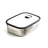 recipiente acero inoxidable para alimentos Tapa con juntas de silicona para asegurar estanqueidad
