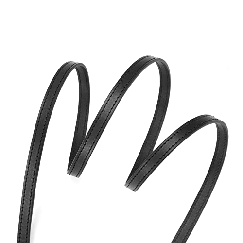 Leather Cross Body Strap for Alma BB Damier Ebene Pochette Eva Favorite PM MM Mini 10mm Coated Dark Brown with Gold Hardware4